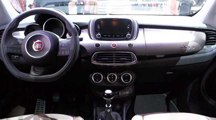 Фото обновленного Fiat 500x 2015-2016