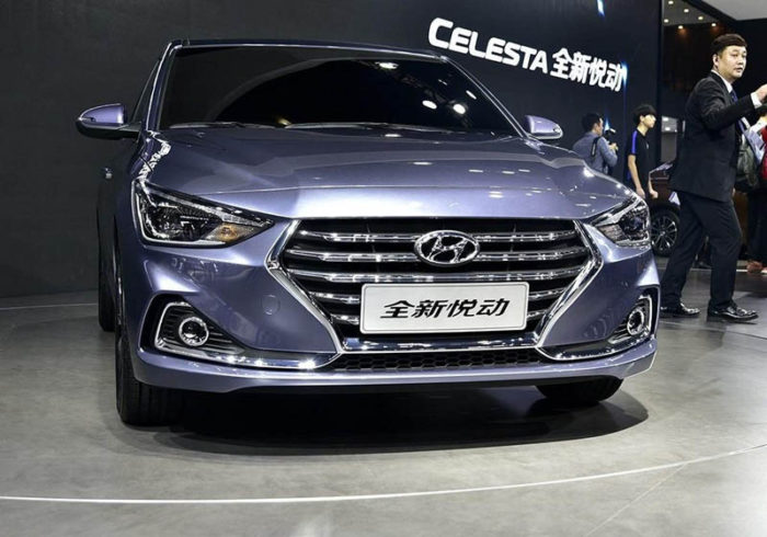 Свежая модель для рынка КНР — Hyundai Celesta 2017-2018 в новом кузове
