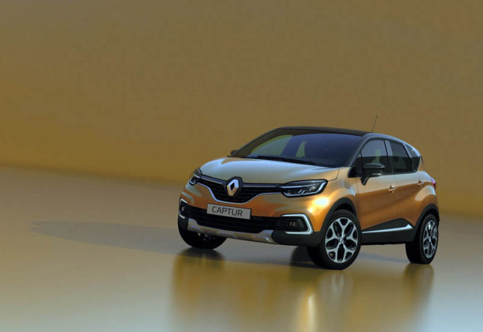 Относительно свежая модель Renault Captur 2017-2018 пережила рестайлинг
