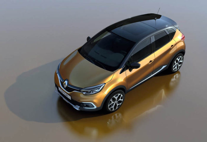Относительно свежая модель Renault Captur 2017-2018 пережила рестайлинг
