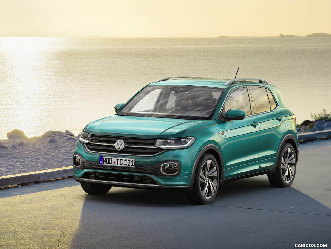 Volkswagen T-Cross 2019: новый и современный кроссовер с яркой внешностью